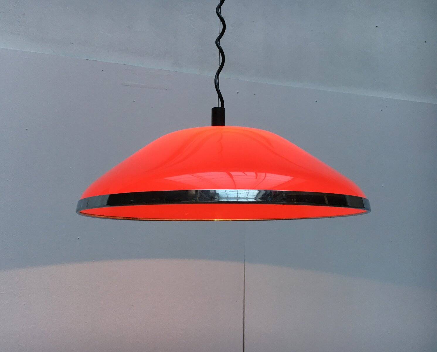 Italian space suspension from the space era of Guzzini, 1960s