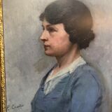 Beautiful framed portrait of Emile Chepfer