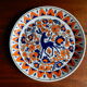 Assiette décorative Clarisse Céramique Rhodes Grèce