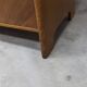 1950s Mid-Century Modern oak wardrobe with 2 doors and 2 drawers.