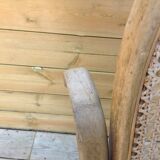 Rocking-chair en cannage
