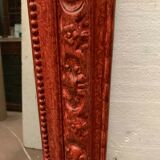 Napoleon III style mirror in wood and patinated stucco XX century