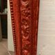 Napoleon III style mirror in wood and patinated stucco XX century