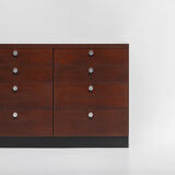 Decorative alfred hendrickx chest with drawers 1970s