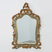 Florentine Style Gilt Mirror with Acanthus Scrolls, Italy, 20th Century