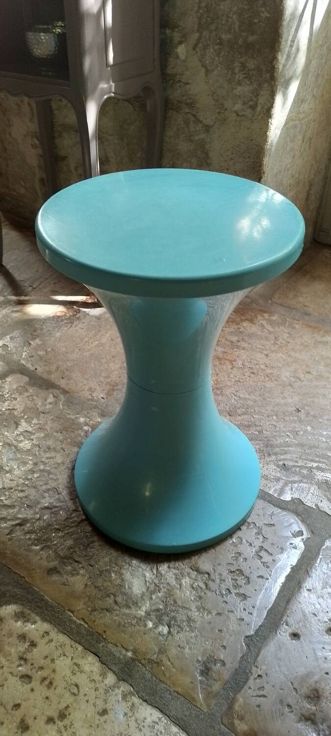 Blue tam tam stool