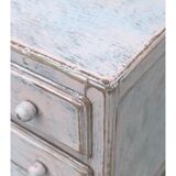 Patinated vintage chest of drawers