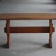 Swedish solid pine dining table from the mid-20th century, Åby Möbelfabrik, 1940s.