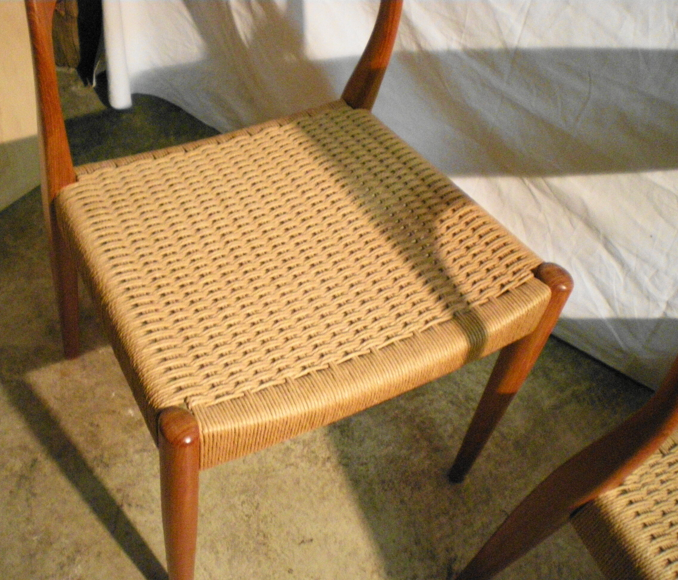 Pair of Danish chairs by Niels Otto Moller from the 60s