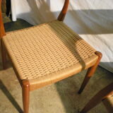 Pair of Danish chairs by Niels Otto Moller from the 60s