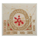 Vintage hand-embroidered tribal tapestry 153x166 cm