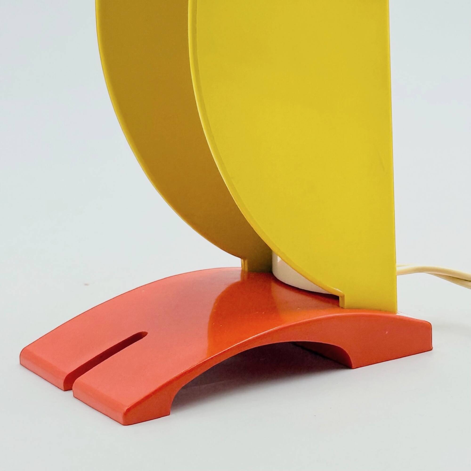 Paire de lampes Toucan design italien années 70 Enea Ferrari
