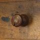 Baroque antique Nordic provincial oak table 1800s rustic farmhouse, rich patina