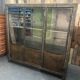 Industrial metal showcase 3 doors