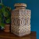 Grand vase de sol vintage fabriqué par bay  W.
