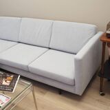 Grey corner sofa, Danish design, 1990s, production: Denmark