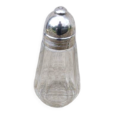 Glass and silver-plated sugar shaker Christofle