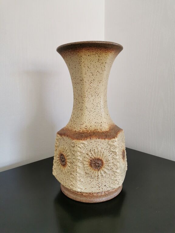 Vintage ceramic vase 70s West Germany