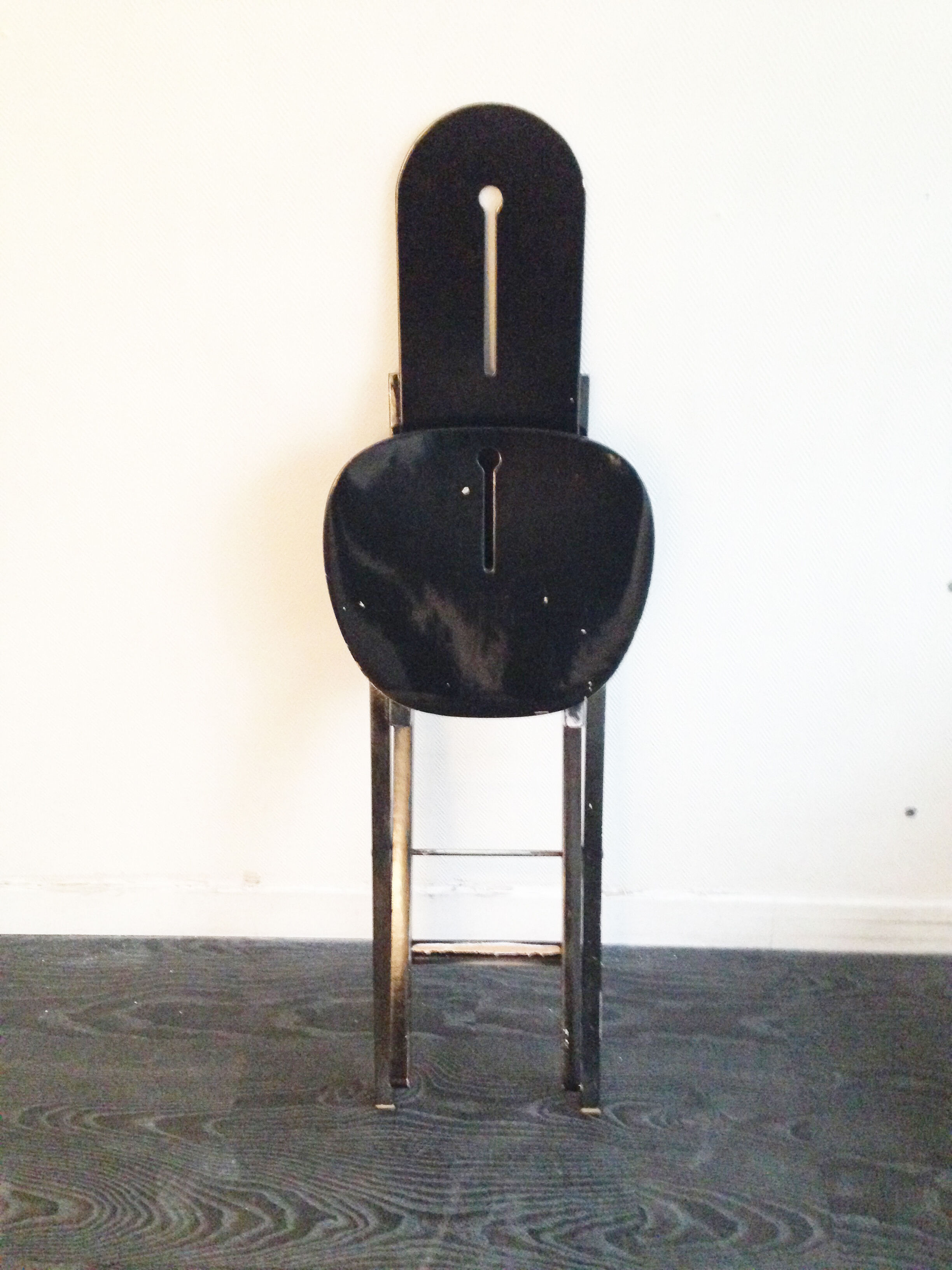 Italian design folding chair 1980