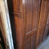 3-door workshop cabinet in solid oak