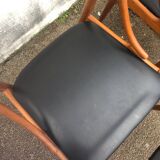 Lot 6 Scandinavian Teak chairs by Johannes Andersen Samcom Circa 1960