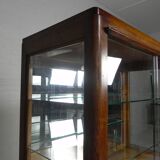 Art Deco display cabinet with sliding glass doors