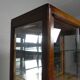 Art Deco display cabinet with sliding glass doors