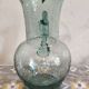Bubble glass carafe in Biot style