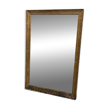 Large antique gilded mirror, circa 1900