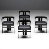 Pigreco chairs by Tobia Scarpa for Tacchini, Italy, 1960s