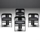 Pigreco chairs by Tobia Scarpa for Tacchini, Italy, 1960s
