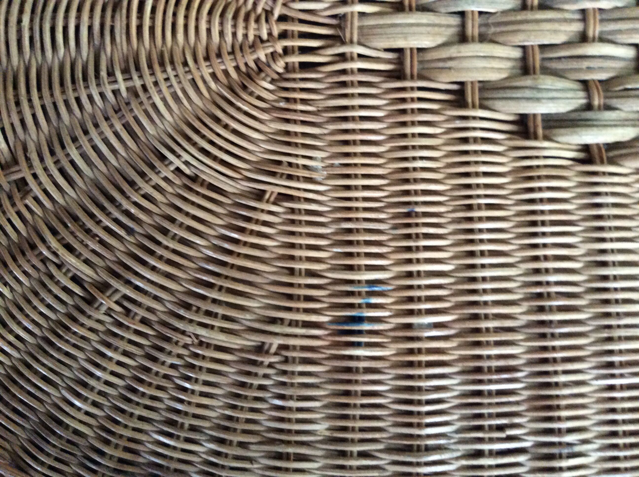Rattan coffee table