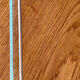 Vintage bathroom shelf, chrome metal and glass