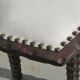 Tabouret tripode catalan, espagnol en pin massif