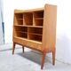 Bibliothèque buffet vintage en bois