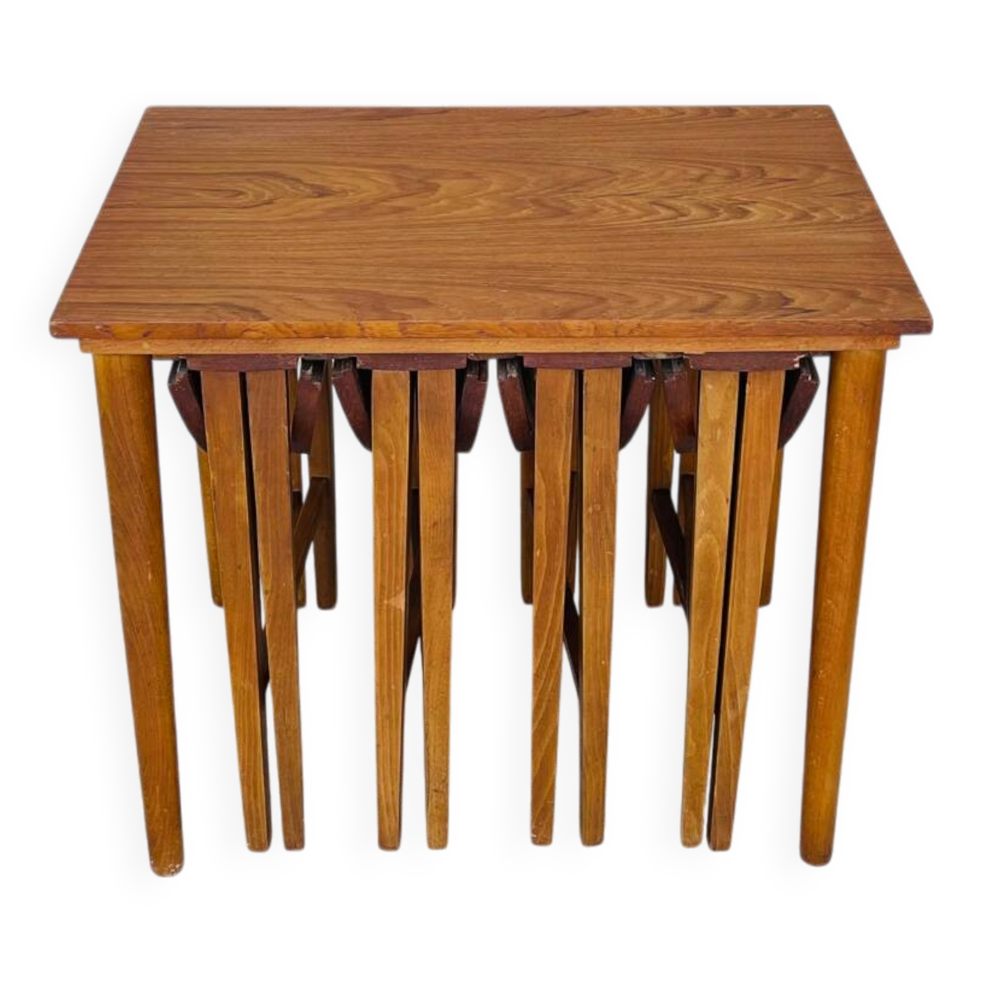 Scandinavian teak coffee tables, 1960.
