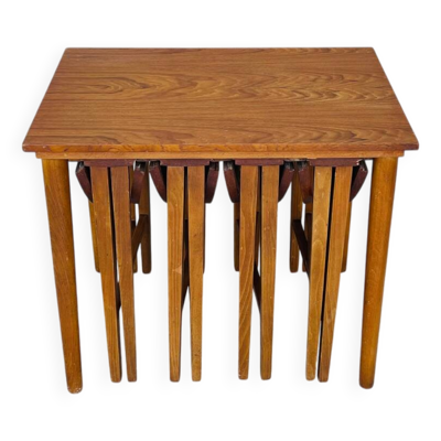 Tables basses scandinaves en teck, 1960