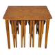 Scandinavian teak coffee tables, 1960.