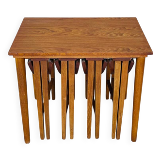 Vintage Scandinavian teak coffee table from the 1960s