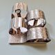 Chromed metal wall light, Goffredo Reggiani 1960s-70s
