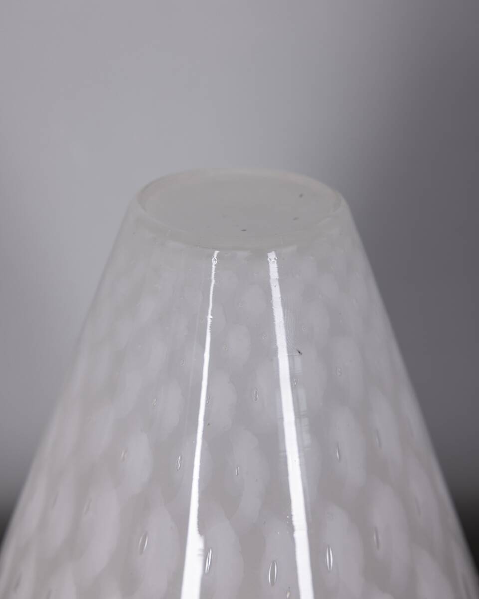 Vintage 1970s Murano glass table lamp, Italian design