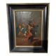 Painting oil on canvas still life bouquet