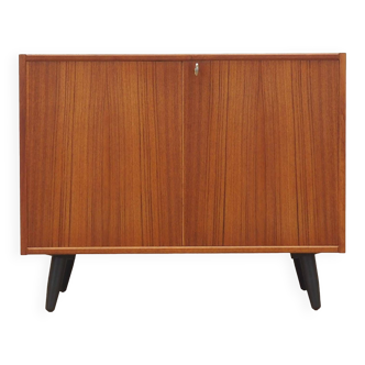 Buffet en teck, design danois, années 1970, fabriqué au Danemark