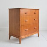 Vintage 1960s teak Scandinavian chest of drawers