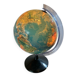 Globe terrestre lumineux