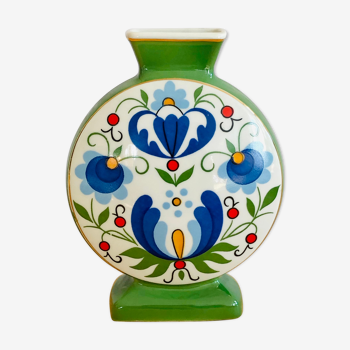 Lubiana earthenware vase, Poland
