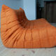Togo 3 seater sofa in Microfiber designed by Michel Ducaroy 1973