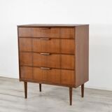 Midcentury Austinsuite Teak Chest Of Drawers. Vintage Modern / Danish Style