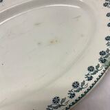 Iron earth dish Georgette pattern