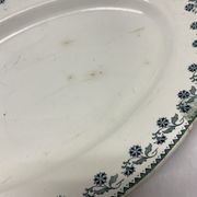 Plat Terre de Fer motif Georgette